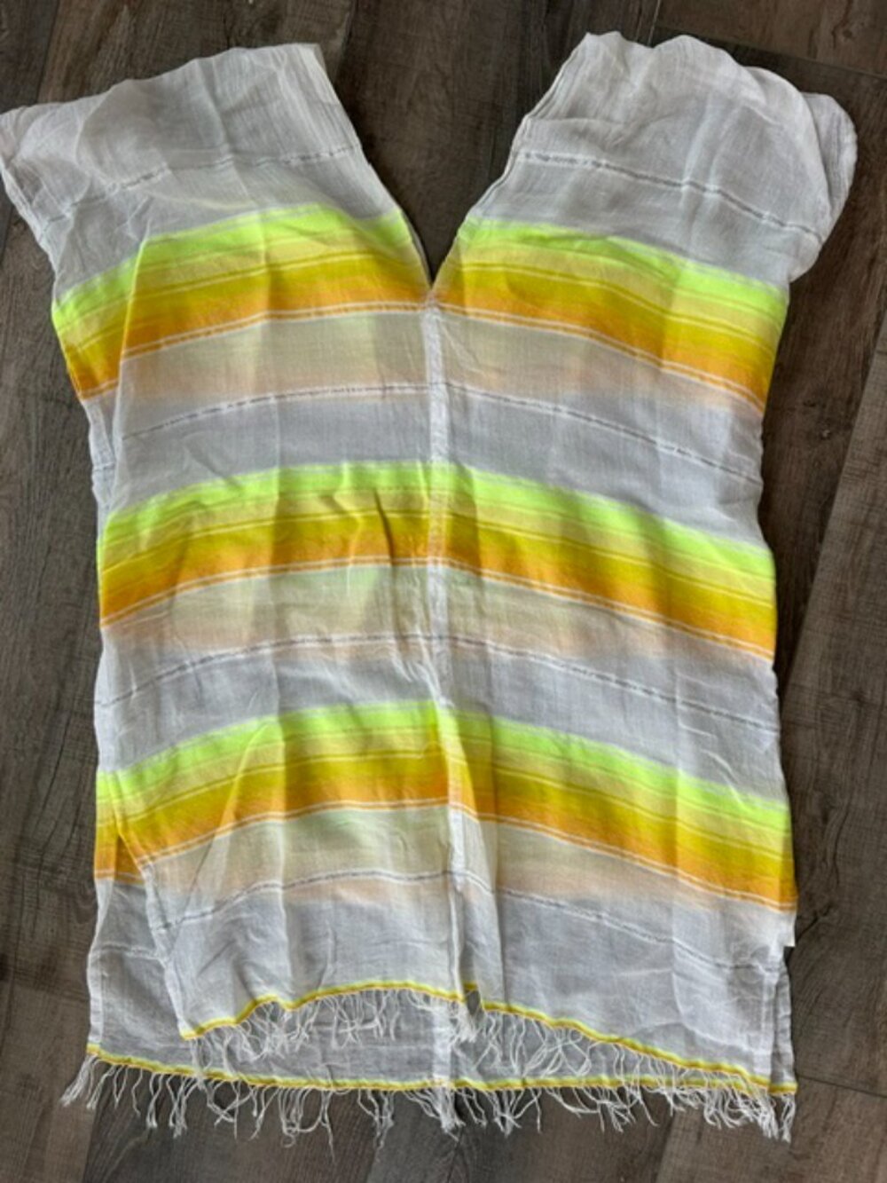 LEMLEM VNECK STRIPED LINEN TUNIC_MINI DRESS_COVERUP- STUNNING!